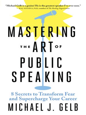 cover image of Mastering the Art of Public Speaking
